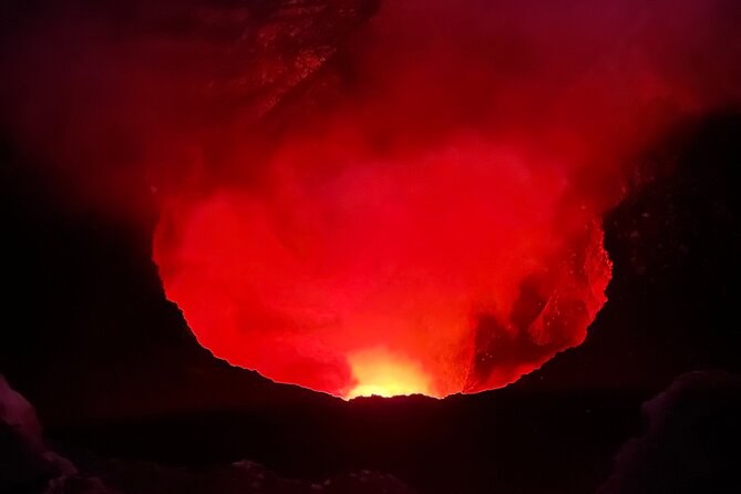 Amazing Masaya Volcano at Night 